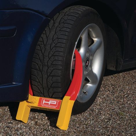 HP Autozubehör mordaza para rueda rojo amarillo 325 mm
