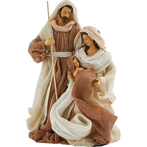 STATUINE NATIVITÀ LORD CON BASE 28 CM DECORAZIONI NATALIZIE PRESEPE (1/3)