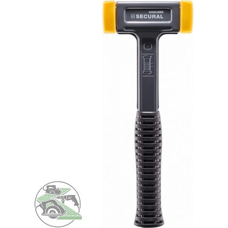 Halder SECURAL Schonhammer 30x40 mm rückschlagfrei 300 mm 680 g 3380.040