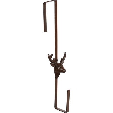 Hirschkranzhalter aus Gusseisen