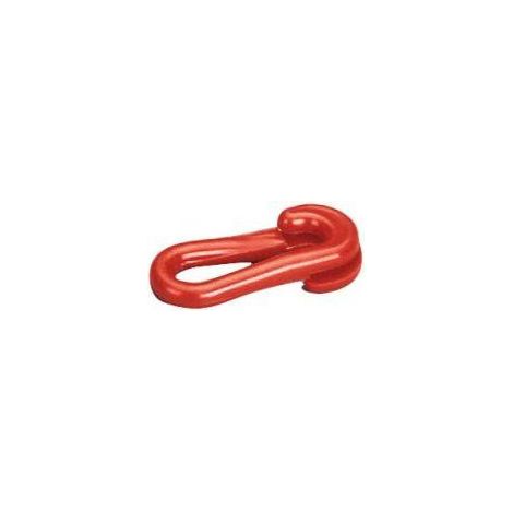 Enlace de plástico rojo de 8.0 mm (por 10)