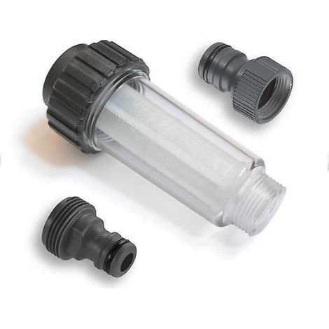kit De Filtres Eau 3/4" Prfiltre Eau Filtres Et Adaptateur Rapide Pour Nettoyeur Haute Pression, Pompe De Jardin, Arrosage De Jardin, Camping-c (1/5)
