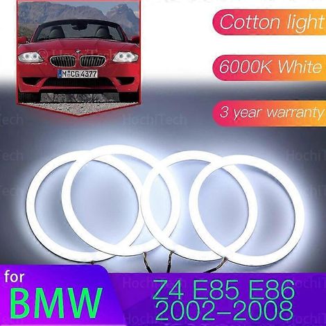 Angel Eyes Kit 6000L Baumwollweiß Halo Ringlicht für BMW Z4 E85 E86 2002-2008--
