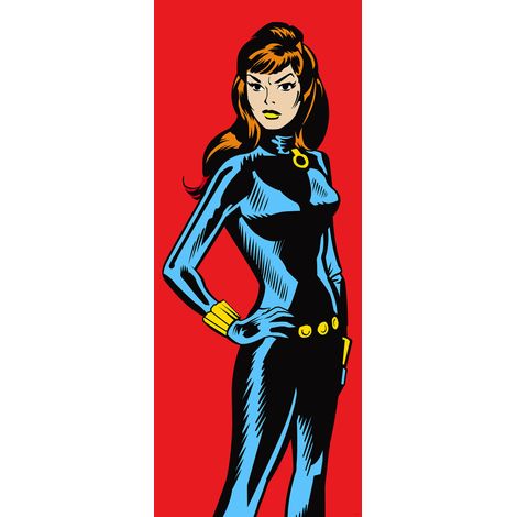 Papier peint panoramique moderne Marvel PowerUp Veuve (1/4)