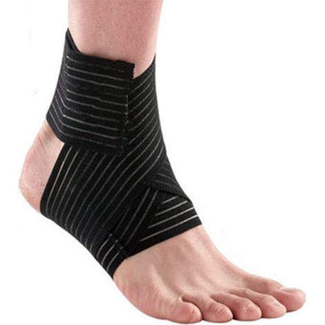 Attelle De Cheville Réglable - Soutien Par Compression - Pour Activités Sportives Et Rééducation - Taille Unique (1/5)