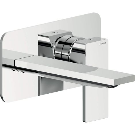 Partie externe pour mitigeur lavabo encastré sans vidage Nobili Seven series SE124198CR Chromé - Laiton (1/3)