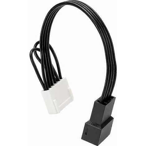 Câble d'extension d'alimentation pour ventilateur de refroidissement, adaptateur 6 broches vers PWM 4 broches, pour carte mère d'ordinateur et serveur HP Z440 Z640 (1/5)