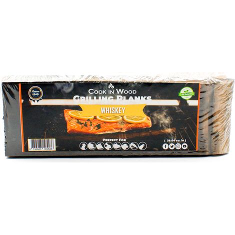 Cook In Wood - Tabla para ahumar de Barrica de Roble de Whisky x3 (1/2)