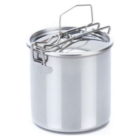 Pietanziera portapranzo con secondo in acciaio inox Rivadossi 12 cm