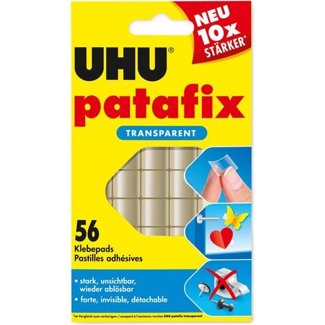 UHU Klebepads Patafix Transparent (1/2)