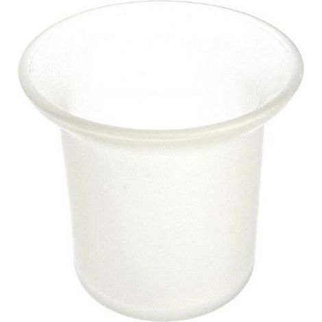 Porte-balai De Remplacement En Verre Dépoli Accessoires De Salle De Bain 52597 (1/2)