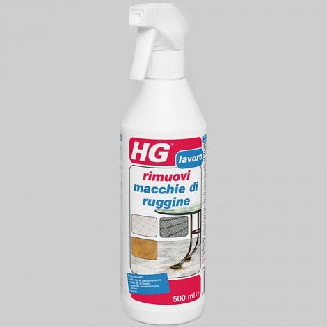 HG rimuovi macchie di ruggine