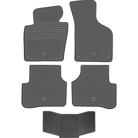 Tappetini DOMA 212807 + COPERTURA 251992 - VW Passat B6 2005-2010 / VW Passat B7 2010-2014 / VW Passat CC 2008-2012 / VW CC 2012-2016 MONTATO SUL BLOCCO STERZO AV anteriore