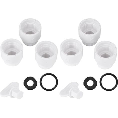 Adaptateur de douche japonais ABS, connecteur KMG, convertisseur de tuyau, accessoire de salle de bain, filetage G1/2 po (1/5)