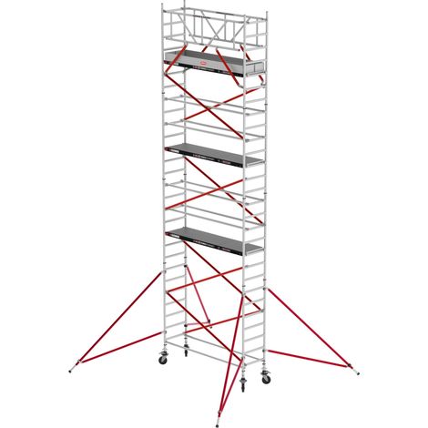 Altrex Fahrgerüst RS Tower 51 Aluminium mit Fiber-Deck Plattform 9,20m AH schmal 0,75x3,05m