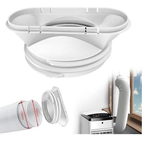 Kit di prolunga portatile per condizionatori d'aria, kit di prolunga per tubo di ventilazione, tubo di scarico per condizionatori d'aria, deumidificatori e asciugatrici (1/5)
