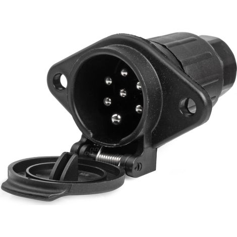 Prise de remorque 7 broches type N 24 V TIR amio-03221