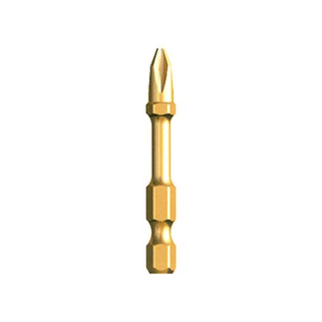 EMBOUT PH3 50"IMPACT GOLD"2PCS MAKITA B-28189 (1/2)
