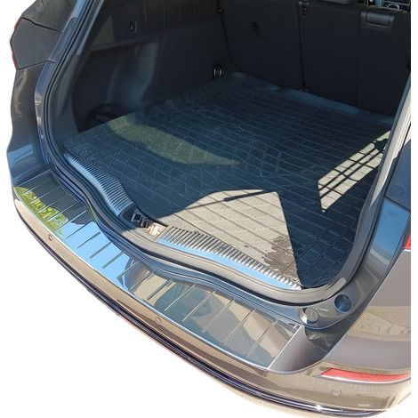 OMAC Ladekantenschutz Stoßstangenschutz für Ford Mondeo IV Kombi 2014-2022 – Edelstahl Chrom (1/5)