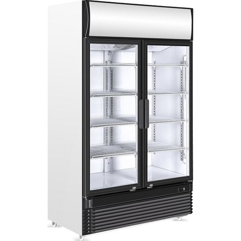 Armoire Frigo Boisson 2 portes vitrées 780 L - Combisteel