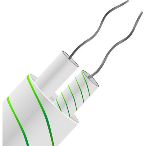 Câble pour thermocouple type K RS PRO, 100m, Non blindé, temp. max. +350°C, gaine Fibre de verre ( Prix pour 1 )