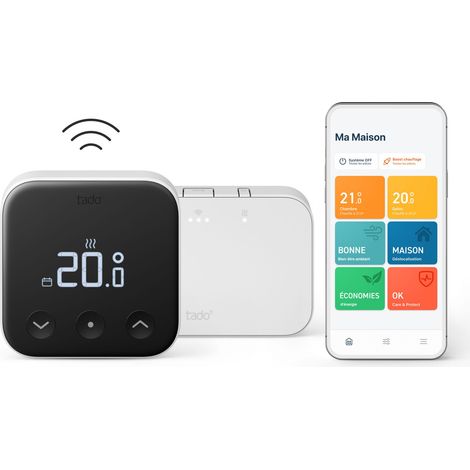 tado Termostato Thermostat connecté pour maison