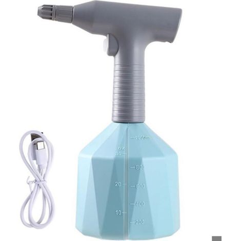 1 Pulvérisateur électrique, buse brumisation, portable jardin pelouse, 2 modes, bleu 1 L (1/3)