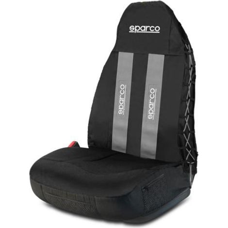 1 COUVRE SIEGE SPARCO NOIR/GRIS (1/3)