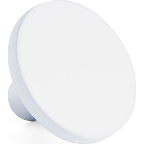 pomo zamak modelo como acabado blanco mate dist. agujero ø41