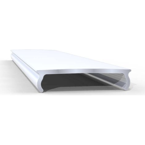 AL12-COV-ML-PVC-1000: Copertura standard in PVC, colore latte (copertura standard in PVC) LATTE 1000mm