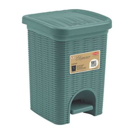 Pattumiera Pedale Elegance Mini Green L 6 Stefanplast