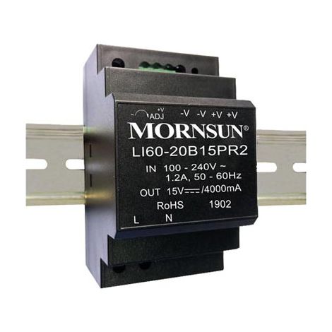 Alimentation Industrielle Sur Rail Din - Sortie Unique - 60 W - 12 V - 4.5 A