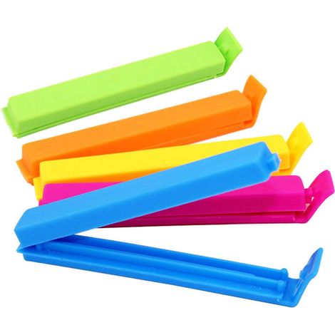 Stück Lebensmittelverschlussclips, Beutelclips, Halteklammern zum Verschließen von Küchen-Snackbeuteln, halten Lebensmittel frisch