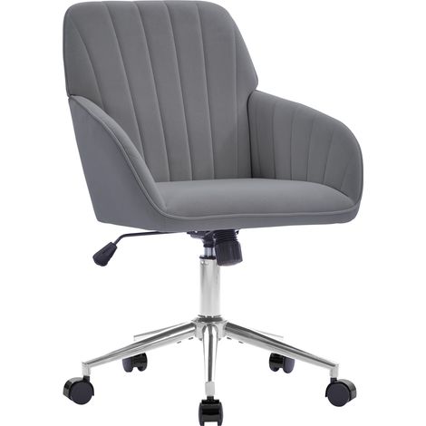 TY Chaise de bureau pivotante réglable en hauteur pour la maison et la chambre – Chaise pivotante ergonomique avec dossier, adaptée aux longues périodes d'assise. (1/5)