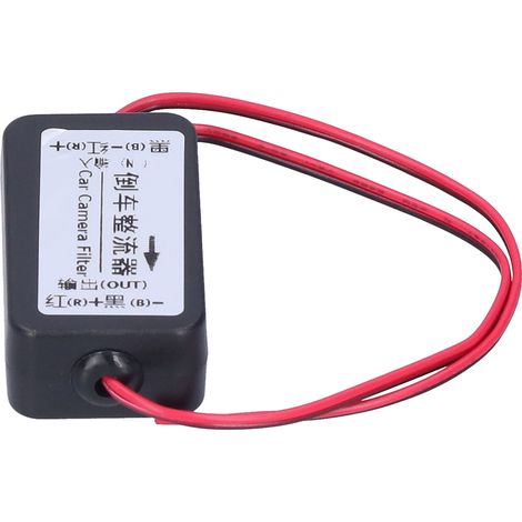 Relais redresseur 12V avec condensateur filtre anti-interférence pour caméra de recul (1/5)