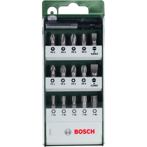 Ensemble mixte 16 bits (S, PH, PZ, T)  BOSCH 2609255977 (1/2)