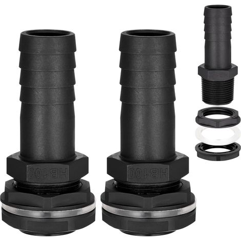 2pcs Trop Plein Cuve 25mm Filetage Extérieur (1/5)
