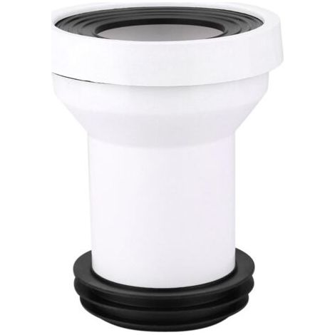 Toiletten-Abflussrohradapter, Kunststoff-Toiletten-Kanalisations-Abflussrohrinstallation, Dichtungsfitting, Verbindungsstück für Badezimmer-Toilette