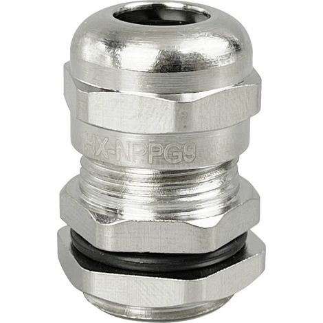 TRU COMPONENTS TC-10302876 Presse-étoupe PG11 laiton (nickelé) métal 1 pc(s) (1/2)