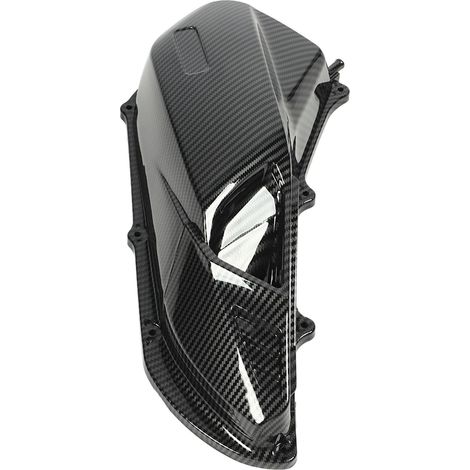 Capuchon de Protection du Couvercle du Filtre à Air pour ADV160 CLICK 160 VARIO 160 2021-2023, Empêche la saleté et les Dommages, Installation Facile, Matériau ABS, Noir (fibre (1/5)