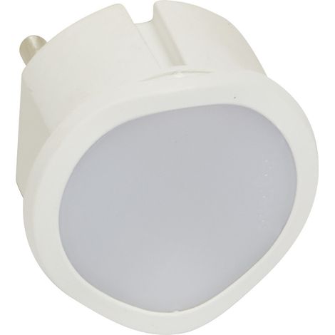 Legrand – Veilleuse crépusculaire automatique 50676 – LED haute luminosité – Fiche 2P 10A – Éclairage doux pour chambres d'enfant (1/4)
