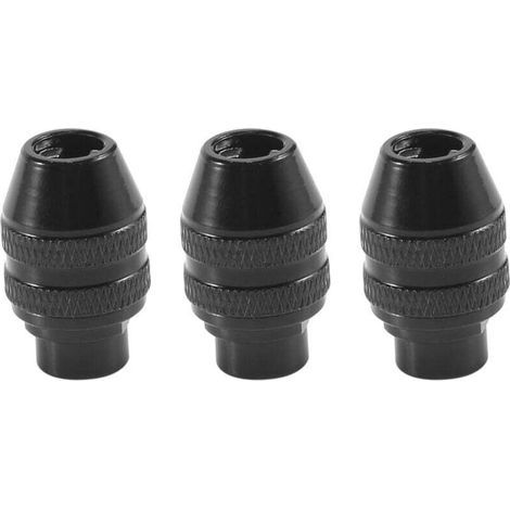 Bardusch-3 Pièces Mandrin Sans Clé Universel Pour Outils Rotatifs Compatible 3000 4000 7700 8200 (1/4)