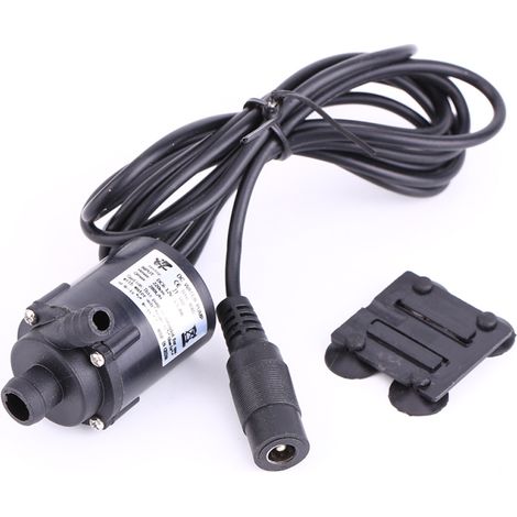 Beyamis Pompe à eau submersible sans balais 12 V CC basse pression, refroidissement solaire, débit 200 L/h (1/5)