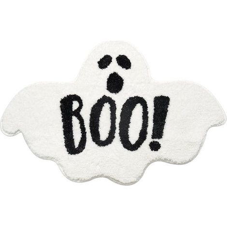Tappetino da bagno con fantasma spaventoso – Decorazioni di Halloween – Tappetino antiscivolo per la porta del bagno 4060 cm (1/5)