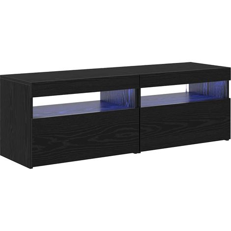 Maison Exclusive - Meuble TV 2 pcs Chêne noir 60 x 35 x 40 cm Bois d'ingénierie