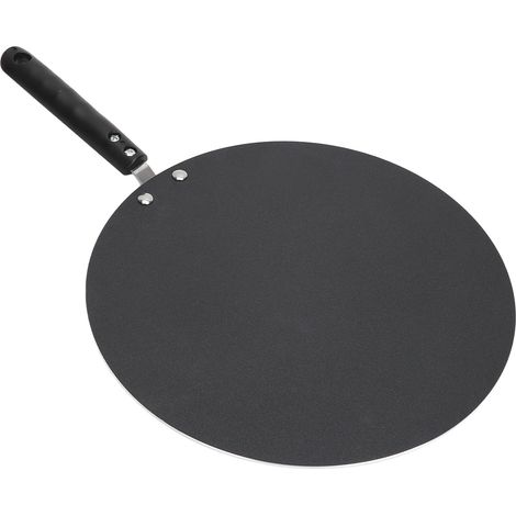 Crêpière antiadhésive pour plaque de cuisson à gaz, idéale pour les œufs, le pain, les gâteaux, les crêpes et les chapattis. (1/5)