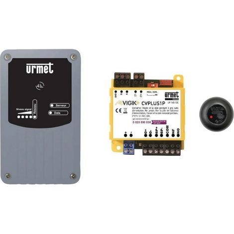 Kit centrale certifiée Vigik+ lecteur et modem DATAAbo 10ans - URMET KDATAECO1P