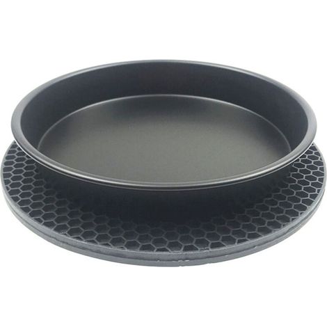 Kit d'Accessoires pour Air Fryer 10 Pièces avec Pan Pizza, Support Métalique, Moule Cupcake et Rack Double Étage Adapté pour Air Fryers 3.2QT à 5.8QT (1/5)
