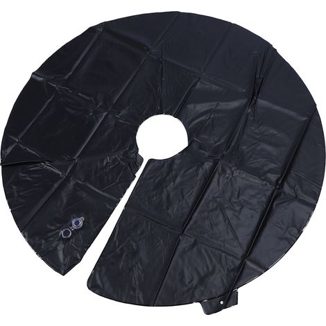 Anneau d'arrosage pour arbres, poche d'arrosage réutilisable en PVC de 10 gallons pour l'irrigation goutte à goutte, idéale pour le jardinage et la plantation (noir). (1/5)
