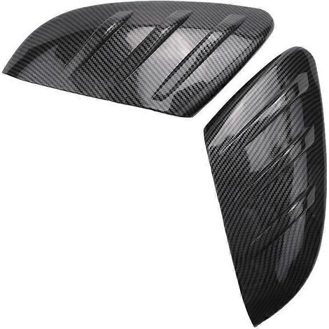 Coque de rétroviseur latéral en fibre de carbone pour voiture (modèles 2016-2020) (1/4)
